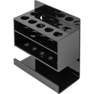Wall Mounted Black Acrylic Dry Erase Whiteboard Marker Holder Stand with 10